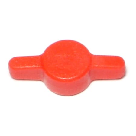 Midwest Fastener #10 Red Plastic Tee Thumb Screw Knobs 5PK 70891
